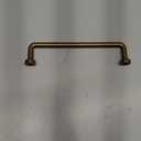 Goo-Ki 6 Pack 5'' Center to Center Antique Brass Cabinet Bar Pulls Vintage Drawer Handles Closet Classic Retro Home Kitchen Improvement Hardware