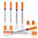1ml/cc 29G 1/2 Inch Syring, Lab Supplies Individually Wrapped, Pack of 100