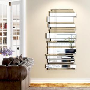 Decorative Mirrors for Wall Decor Large Mirrors for Wall Decor Living Room Silver Mirrors 2447 inch (Gold Brown)
