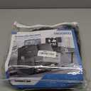 TAOCOCO Recliner Loveseat Slipcover, 2 Pieces Polyester Fabric Stretch Sofa Covers for 2 Seat Reclining Couch, Soft Washable Furniture Protector with Pockets (2 Seat, Dark Gray)