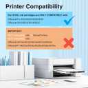 Faslvink 910XL 910 Ink Cartridges for HP Printers Compatible for HP 910XL Ink Cartridges Combo Pack Works with HP OfficeJet Pro 8020 8025 8035 8028 8022 8010 8015(Black Cyan Magenta Yellow)