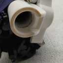 8FT Large Beach Umbrella with Level 7 Wind Resistance, Sand Anchor, Portable Outdoor Umbrella with UPF50+ UV Protection, Tilt Sun Shelter for Beach, Patio, Yard