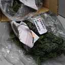 Cedar Christmas Garland with Lights for Mantle - Decorations 6 ft Realistic Lighted Faux Pine Garlands for Xmas Home Decoration Indoor Stairs Railing Fireplace Outdoor 6ft Prelit Garland Door Decor