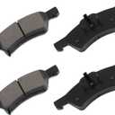 cciyu D857 Ceramic Front Disc Brake Pad Set Fit For 2001-2007 For Chrysler Town & Country,2003 For Chrysler Voyager,2001-2007 For Dodge Caravan,2001-2007 For Dodge Grand Caravan,4pcs