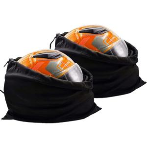 Motorcycle Helmet Bag Ski Bag Backpack Large Storage Carrying Bags for Sport Riding Travel Motorcycle Bicycle Made of Nylon Cloth with Drawstring Bag (M*2Pack