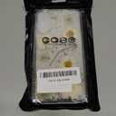 for iPhone 16 Plus Clear Case with Pressed Real Flowers Design,Glitter Cute White Floral Pattern Slim Soft TPU Protective Women Girl's Phone Cover for iPhone 16 Plus