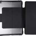 OtterBox UnlimitEd SERIES Case with Keyboard Folio + Screen Protector for iPad 7th, 8th & 9th Gen (10.2" Display - 2019, 2020 & 2021 version) - Non-retail/Ships in Polybag - Clear/Black