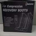 YINGGG Air Leg Massager with Compression: Professional Full Compression Boots with Adjustable 9 Intensities, Leg Massager for Circulation and Fatigue Relief for Post-Workout(Large)