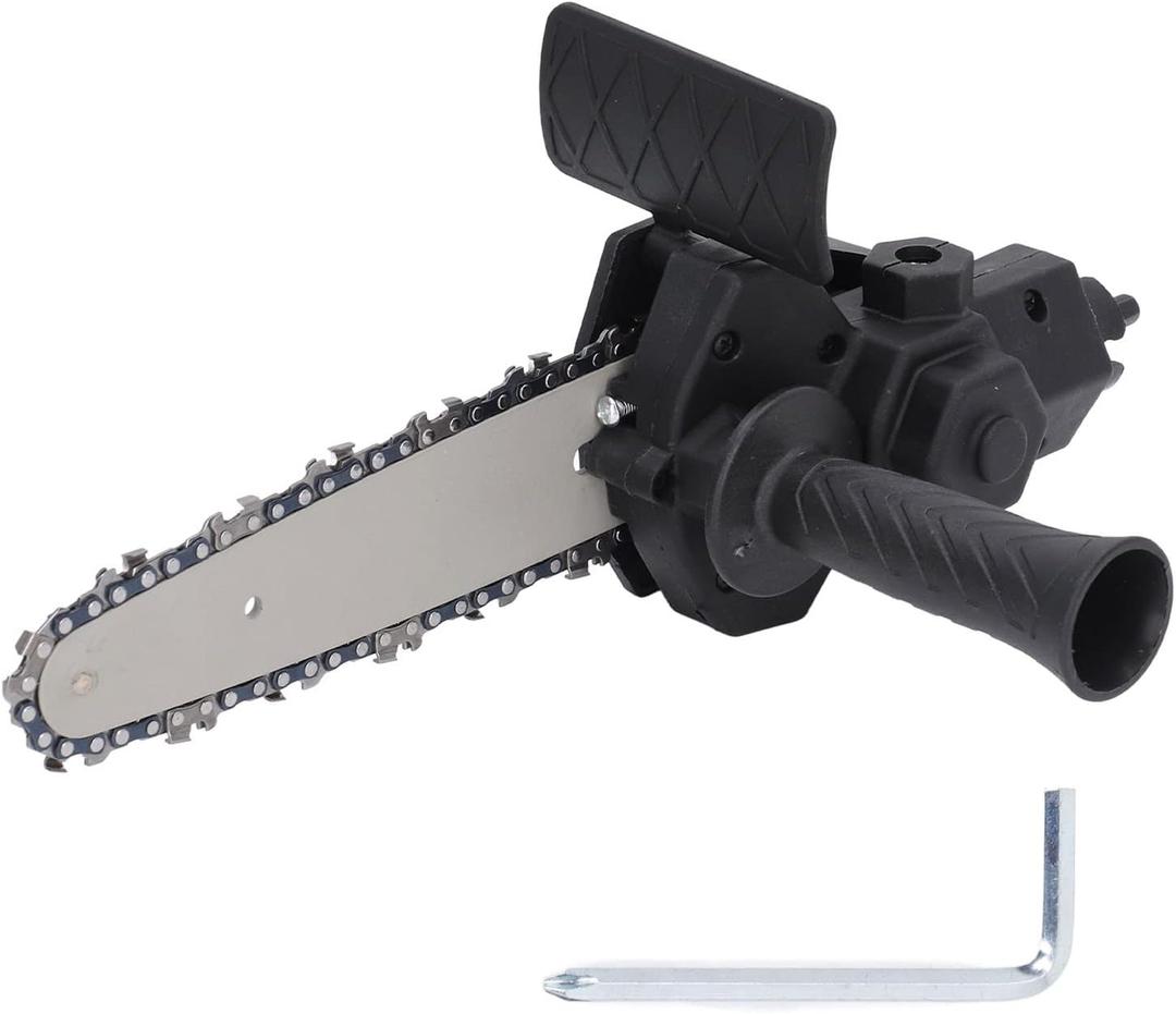 Chainsaw,6 Inch Portable Electric Chainsaw Cordless,Small Handheld Chain saw with Wrench and Chain for Tree Branches,Courtyard, Household and Garden