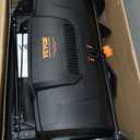 VEVOR Push Lawn Sweeper, 21inch Leaf & Grass Collector, Heavy Duty Thickened Steel Durable to Use with Large Capacity 3.5 cu. ft. Mesh Collection Hopper Bag, 2 Spinning Brushes