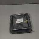 X-Haibei RV Trailer Electric Power Cord Cable Hatch Camper Hose Storage Door Compartment Lock 2 Keys W 6-1/4 inch, H 6-3/4 inch (Black)