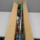 Electric Weed Wacker Cordless Weed Eater Battery Powered, 4-in-1 Brush Cutter/String Trimmer/Grass Trimmer/Lawn Mower, 6 inch Edger Stringless Weed Trimmer with Wheel & Blade