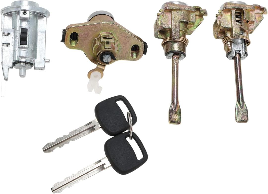 No.6905702130/6905102090/69051-02090 Ignition Lock Cylinder for Toyota Corolla 1.8L L4 2003-2008 Ignition Switch Cylinder Lock without Chip 1 Set