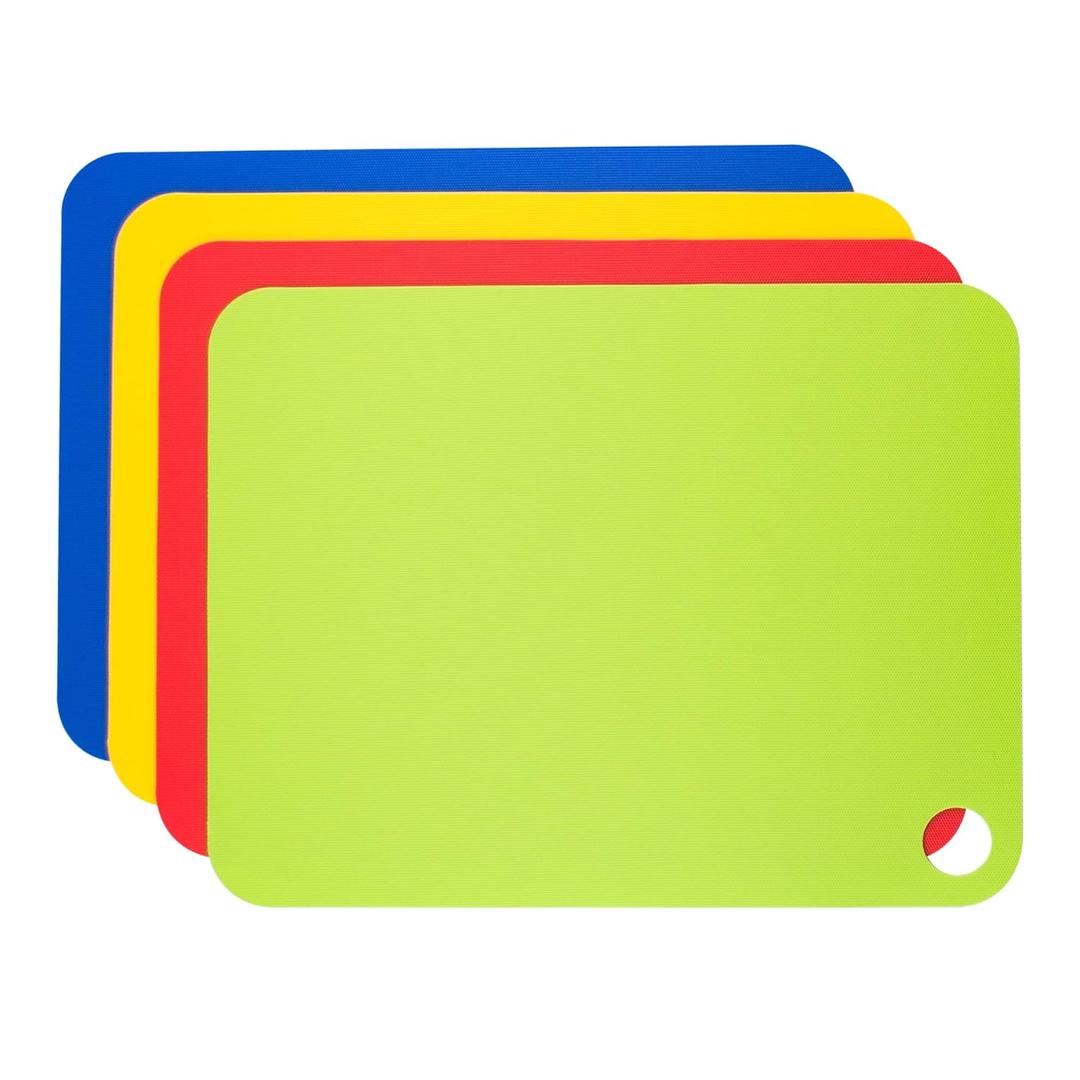 Tovolo Flexible, Non-Slip Cutting Mats, 11.5 x 15 Inches - Set of 4 Tovolo Flexible, Non-Slip Cutting Mats, 11.5 x 15 Inches - Set of 4