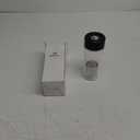 MagnaDrop Tea Tumbler  Double Wall Glass Tea Infuser Cup with Magnetic Steep Control & Bead Switch, Leakproof Travel Mug for Loose Leaf, 10.5oz (Midnight Black)