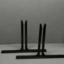 Childrens Factory Set of 2 Support Feet for Quiet Dividers with Sound Sponge, (Quiet Dividers Sold Separately)