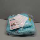 Zomaple Mastectomy Recovery Pillow + Strap, Seat Belt Cover & Shower Lanyard  Post-Op Essentials, Breast Augmentation/Reduction & Mastectomy Recovery Supplies  Washable Cover for Comfort & Support (Aqua Breast Care Set)