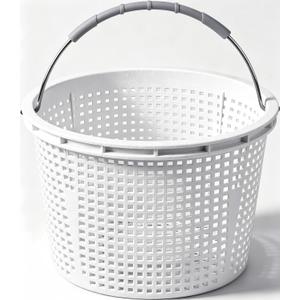 SPX1070E Pool Skimmer Basket for Inground Pool,8 Inch Pool Skimmer Basket for Hayward Skimmer Basket SP1070 and Pentair U-3 Skimmer Basket 08650-0007,Stainless Steel Handle, Built in Weighting