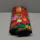 Merry Christmas Kitchen Rugs Set of 2 - Christmas Santa Snowman red Kitchen mat, Winter Holiday Party Low-Profile Floor Door Mat Winter Christmas Decorations for Home Kitchen - 17x29 and 17x47 Inch