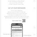 Filofax Calendar Diary Refill, Personal/Compact Size, Day on One Page with Appointments, Ruled, White Paper, English, 2025 (C68441-25)