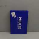 MIULEE Faux Linen Curtains 45 Inch Length 2 Panels Natural Semi Sheer Curtain with Back Tab Rod Pocket, Light Filtering Window Privacy Burlap Drapes for Living Room Bedroom 42W x 45L Linen