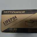 SEFEPODER 12V 20Ah Lithium LiFePO4 Deep Cycle Battery 2 Pack with 40A BMS