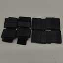 Adjustable Wrist Weights for Women Men, Leg Weights for Women, Each for Walking, Yoga, Dance, Barre, Gym, 2LB, 2 Pcs, Black