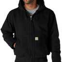 Carhartt Men's Loose Fit Washed Duck Insulated Active Jacket Size Large