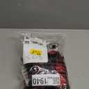 Malier Winter Coat for Dogs - Classic Plaid Fleece Cold Weather Jacket With Pocket, Windproof Warm Vest Clothes for Small Medium Large Dogs (Red, Medium)