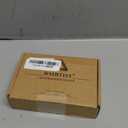 2 Pack Concealed Drawer Door Finger Insert Recessed Flush Pull Handle with Resin Back Cap, Black