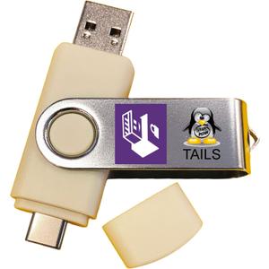 Linux Tails Bootable USB Flash Drive for PC  Anonymous Internet Access & Privacy-Focused Operating System  Run Live on Any Computer Without Leaving Traces or Censorship (Regular)