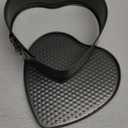 Kamehame Heart Shaped Springform Pan, Large 9 Inches Heart Springform Pan, Not-Stick Heart Shaped Cheesecake Pan, Carbon Steel Cake Pan