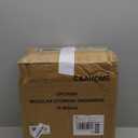 C&AHOME 16-Cube Storage Organizer, Plastic Shelves Units, DIY Closet Organizer, Modular Shelves Ideal for Home, Bedroom, 48.4" L 12.4" W 48.4" H Grey UPCS16G