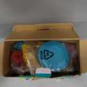 PLAY 2 in 1 Color Dough Kitchen Creations Set, Ice Cream Noodle Maker Color Dough Sets for Kids Ages 4-8, Kitchen Food Toys for Boys Girls Kids Toddlers Ages 3+, with 18 oz Multicolor Clay (Yellowish Purple)