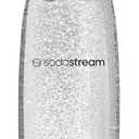 SodaStream 1 Liter Single Fuse Metal Bottle, Silver