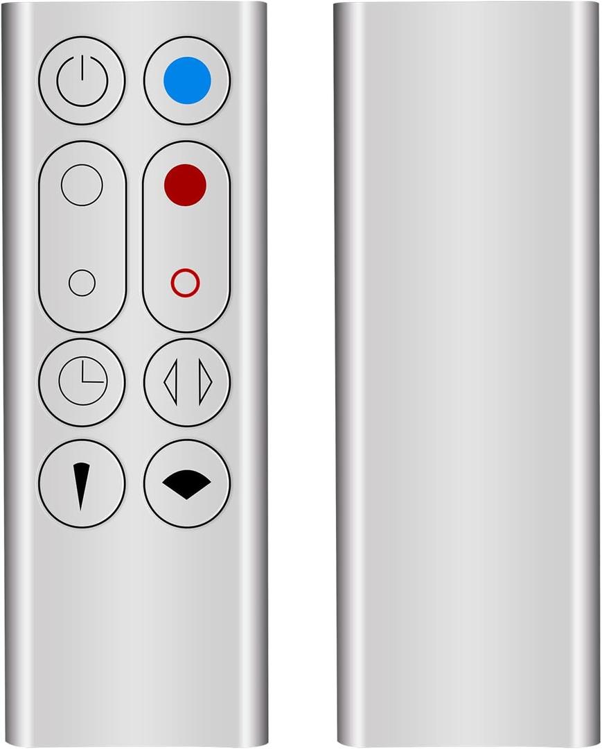 HP00 HP01 New Remote Control Replacement for Dyson Pure Hot+Cool Fan Purifying Heater, Part NO.967197-13 (Only for Sliver)