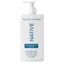 Native Body Lotion Contains Naturally Derived Plant-Based Moisturizers for Women and Men | Restores Dry Skin, Sea Salt & Cedar, 16.5 fl oz