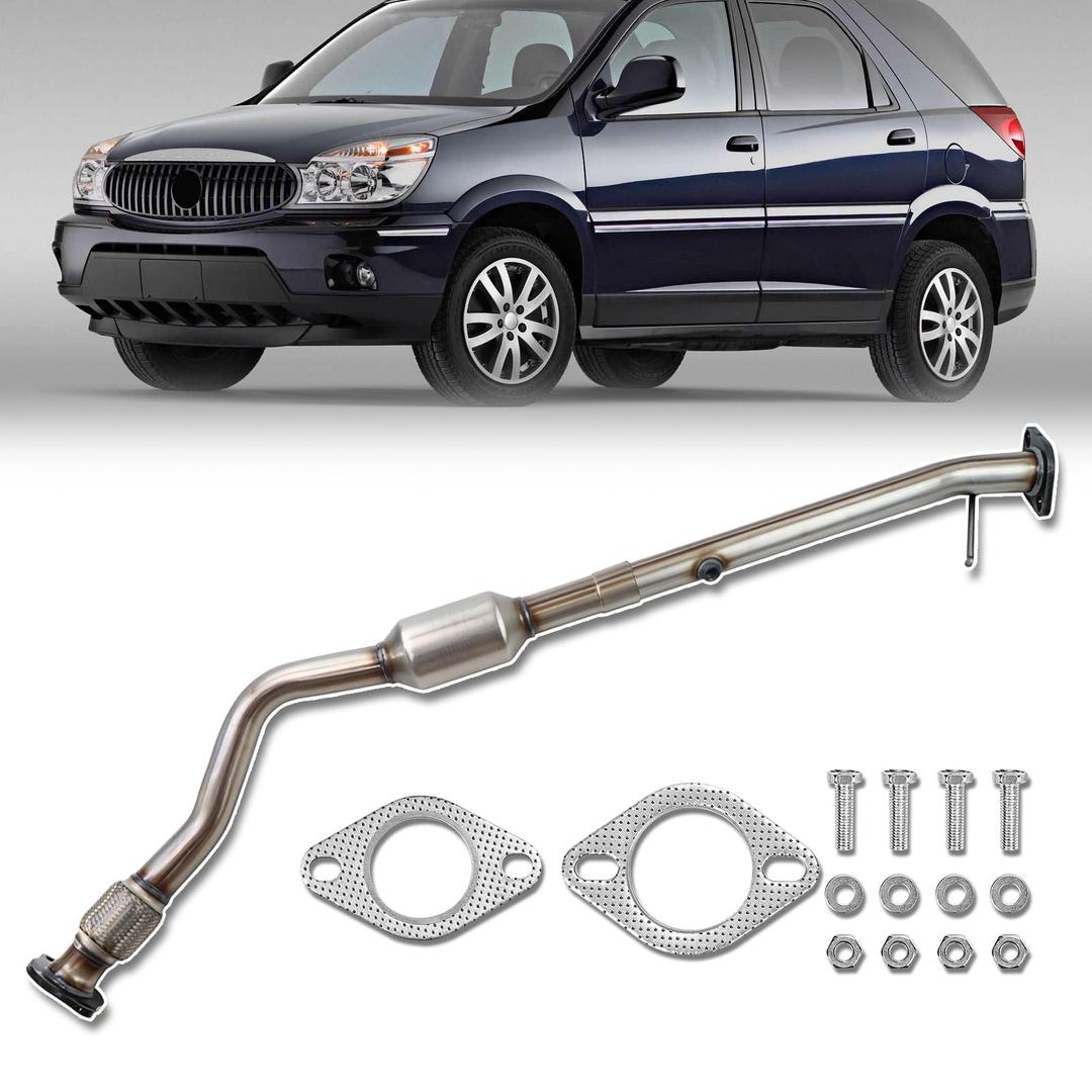 PTPDRH Catalytic Converter Compatible with 2002-2005 Chevrolet Venture,2002-2007 Buick Rendezvous 3.4L FWD (EPA Compliant)