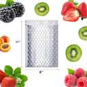 Thermal Bubble Mailer 8" x 11",Pack of 10 Insulated Mailers for Cold Shipping, Large Waterproof Reusable Insulation Bags for Shopping Bag Insulation Lining Camping Picnic