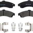 ACDelco Gold 17D882CH (19108013) Ceramic Front Disc Brake Pad Set