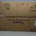 Board2by Cork Board Bulletin Board 36 x 48, Silver Aluminium Framed 4x3 Corkboard, Foldable Office Board for Wall, Large Wall Mounted Notice Pin Board with 36 Push Pins for School, Home & Office