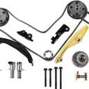 Timing Chain Kit with VVT Sprockets 3.3L 3.5L 3.7L Fit for F150 2013-2019 for Edge 2011-2014 Explorer/Taurus Mustang Transit 11-19, for Mkx Navigator Mark Lt 11-18 Engine Time 9-0738SAVVT1