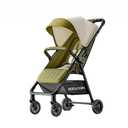 Lightweight Baby Stroller, Compact One-Hand Quick Fold, 5-Point Harness, Adjustable Canopy, Travel-Friendly Airplane Carry-On, 1 to 4 Years (Green)