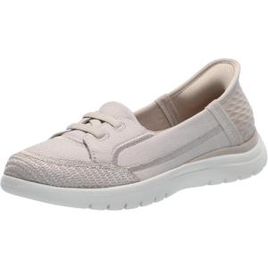 Skechers Women's Slip-ins: On-The-Go Flex - Top Notch Loafer Flat, Taupe, 8