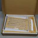 Bamboo Bathtub Tray | Splash-Proof Adjustable (28-40 Inch) | Non-Slip Pads, Wine Holder & Tablet Stand | Bath Relaxation & Reading Essentials