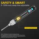 High Power Portable Soldering Kit, 100W Soldering Iron With C210K Tip, Automatic Temperature Adjustment, 2 Seconds Fast Heating (390F-840), Precision Repair