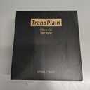 TrendPlain 16oz/470ml Glass Olive Oil Sprayer for Cooking  2 in 1 Olive Oil Dispenser Bottle for Kitchen Gadgets and Air Fryer Accessories, Salad, BBQ - White & Green