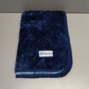 PetAmi Waterproof Dog Blanket, Leakproof Puppy Blanket for Small Medium Dogs, Furniture Sofa Couch Cover Protector, Fleece Pet Throw Indoor Cat Kitten, Reversible Washable Soft Plush, 24x32 Navy Blue