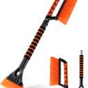 SINGARO Ice Scraper and Snow Brush for Car Windshield, Snow Scraper for Car, Snow Winter Car Necessities, Multi Functional Car Snow Removal Tools, Car Accessories Gift for Women and Man (Enhanced)