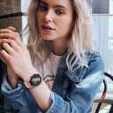 8 Pack Stretchy Bands Compatible with Samsung Galaxy Watch 7 6 5 4 40mm 44mm/Galaxy 5 Pro 45mm/6 4 Classic 46mm 42mm 43mm 47mm/Active 2, 20mm Nylon Elastic Watch Strap Sport Wristbands for Women Men